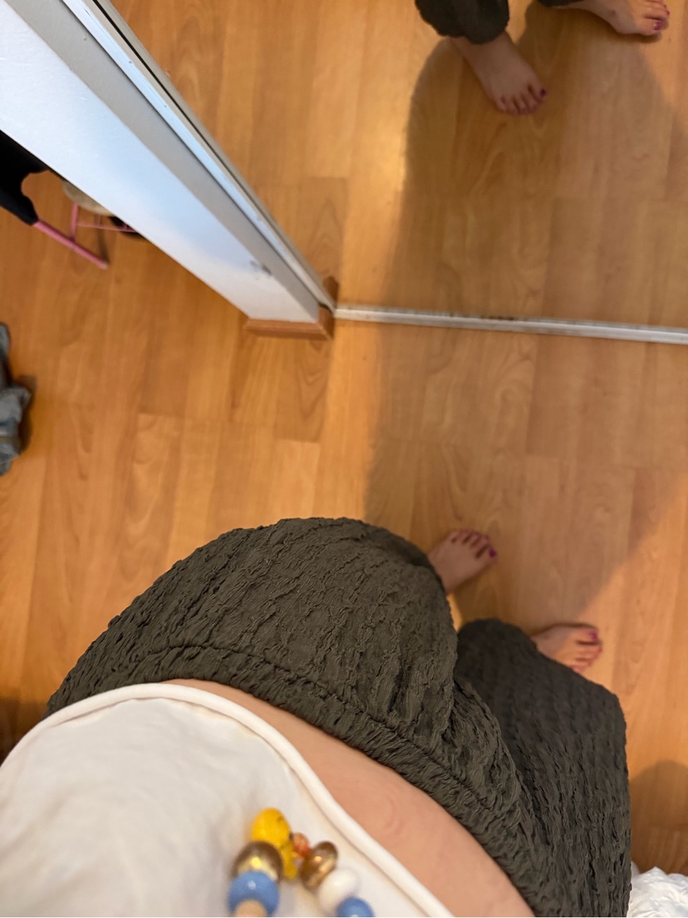 ZARA PARACHUTE PANTS - Picture 5 of 12